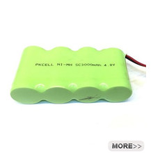 NI-MH 4.8V AAsize 2000mAh Batería LR03 baterías alcalinas AAA 1.5v baterías